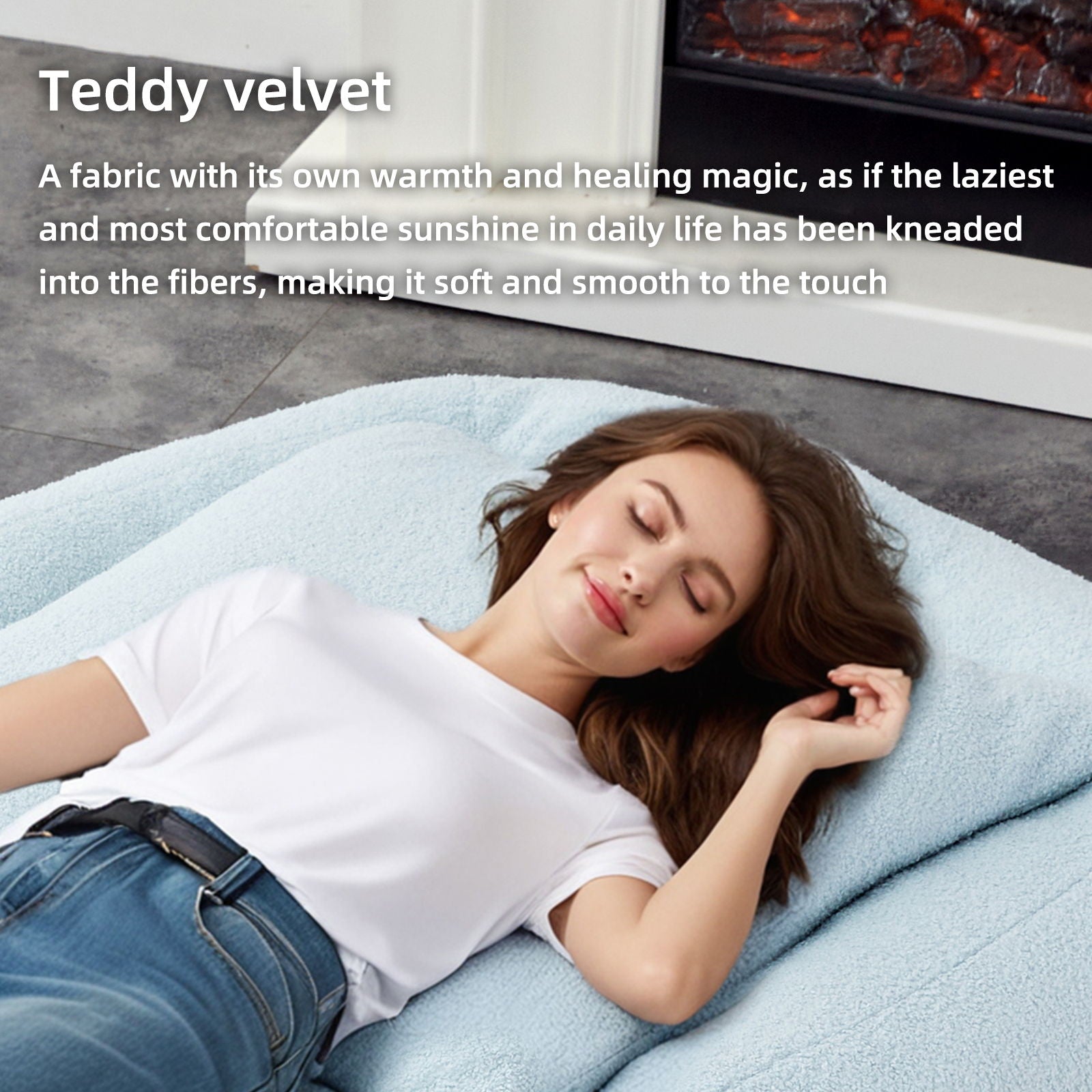 Contemporary Folding Sofa Chair With 5 Adjustable Positions For Gaming, Meditation, And Relaxation