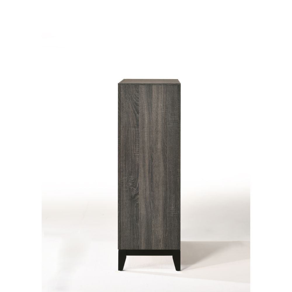ACME Valdemar - Chest - Weathered Gray | Meri Furniture