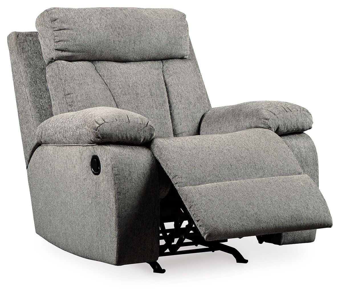 Ashley Furniture Mitchiner - Fog - Rocker Recliner | Meri Furniture