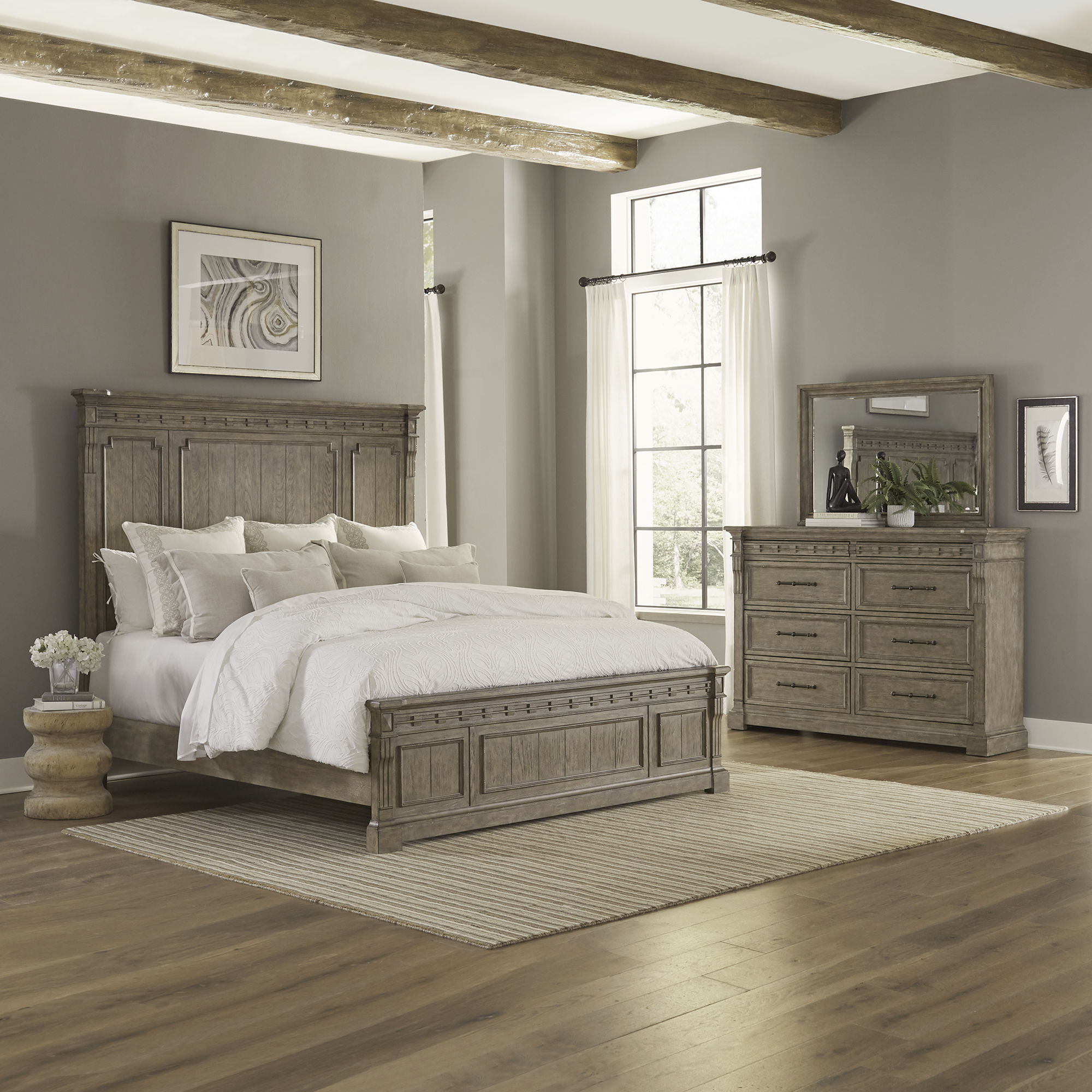 Liberty Furniture Town & Country - Panel Bedroom Set | Meri Furniture