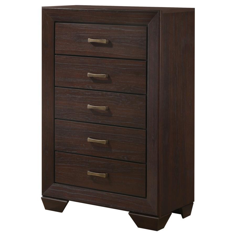 Coaster Fine Furniture Kauffman - 5-Drawer Bedroom Chest | Meri Furniture