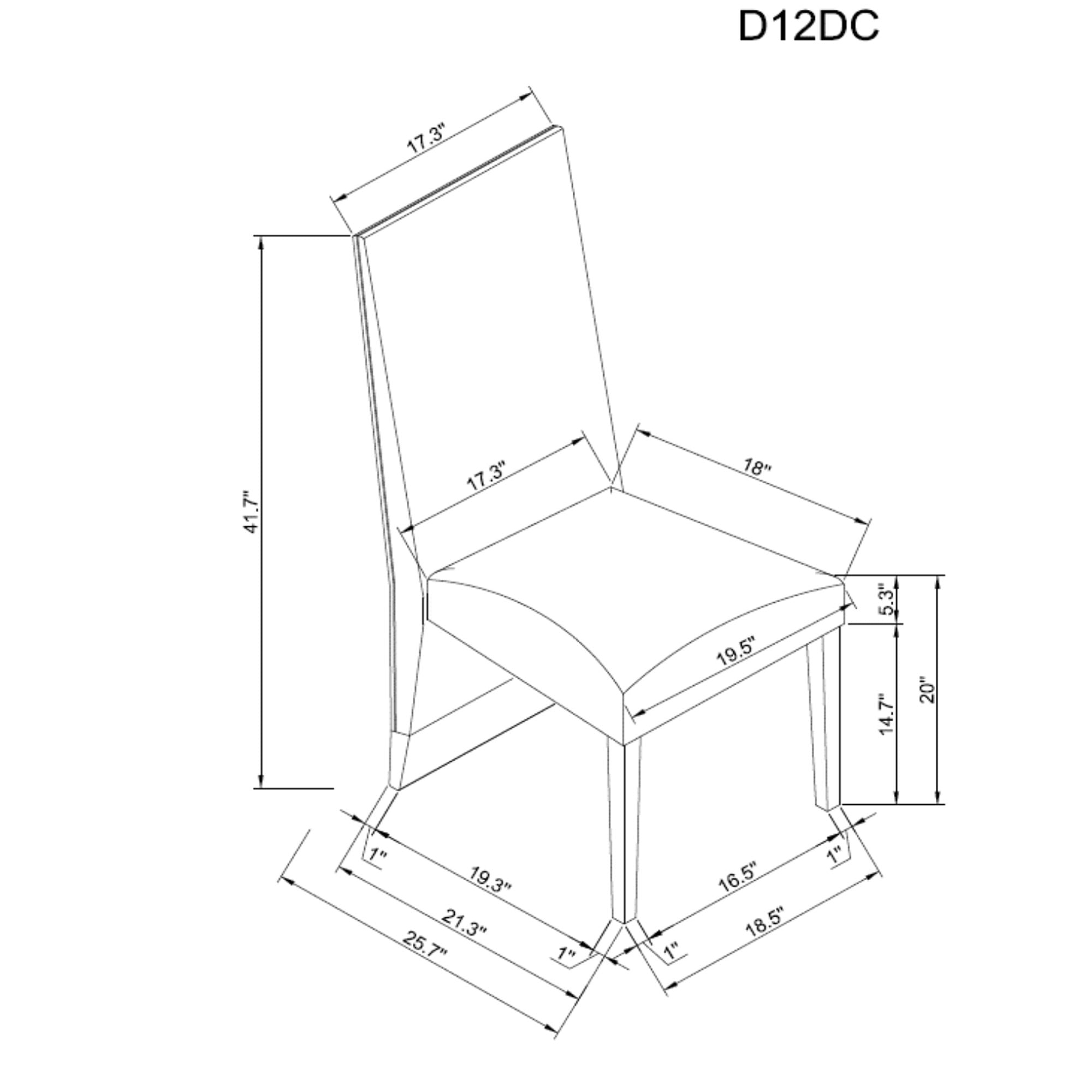 Stacey - Contemporary Dining Chair (Set of 2)