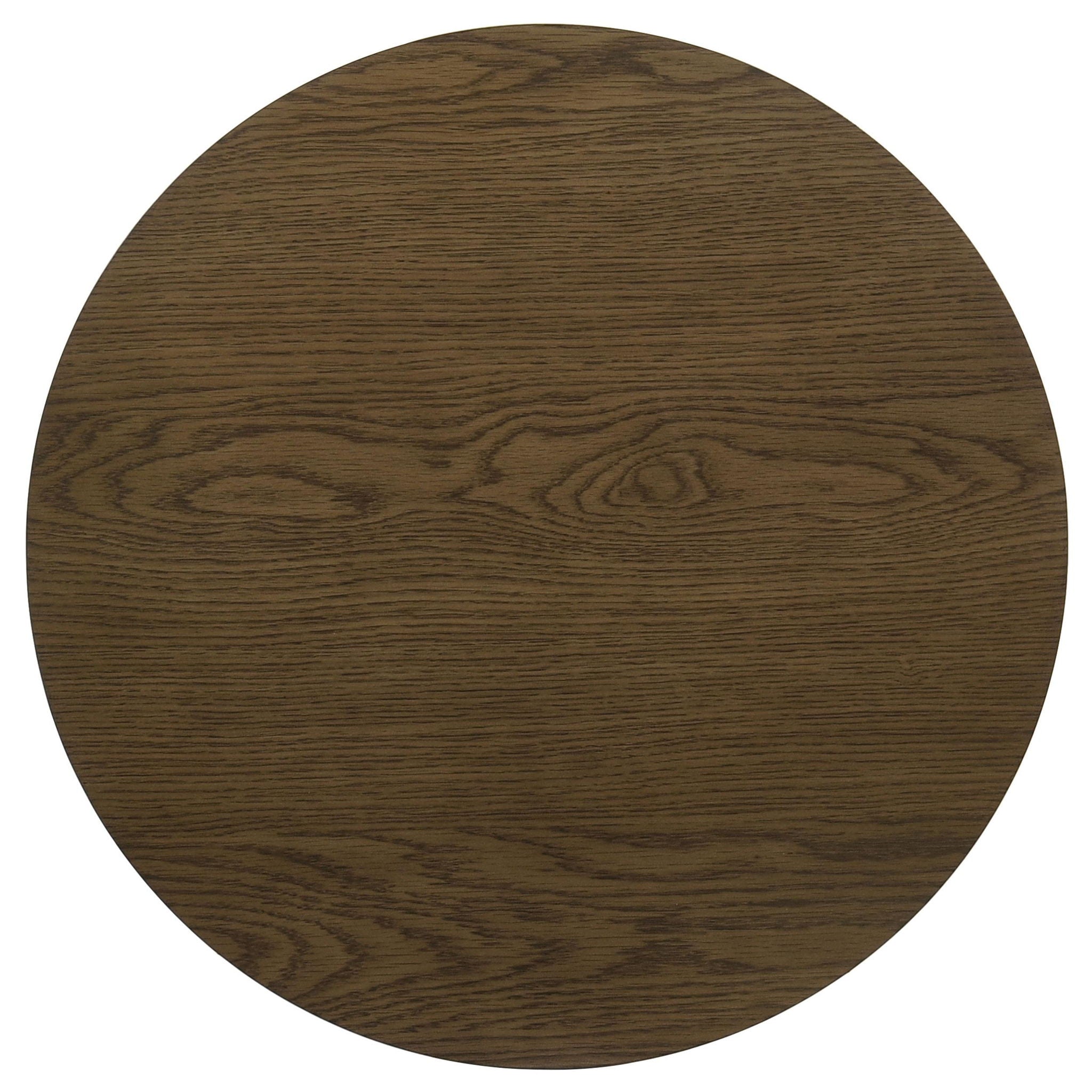 Kessler 3-piece Round Sculptural Wood Coffee Table Set Brown
