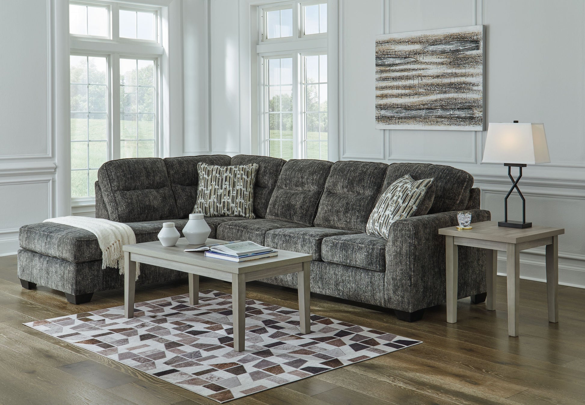 Signature Design by Ashley® Lonoke - Sectional | Meri Furniture