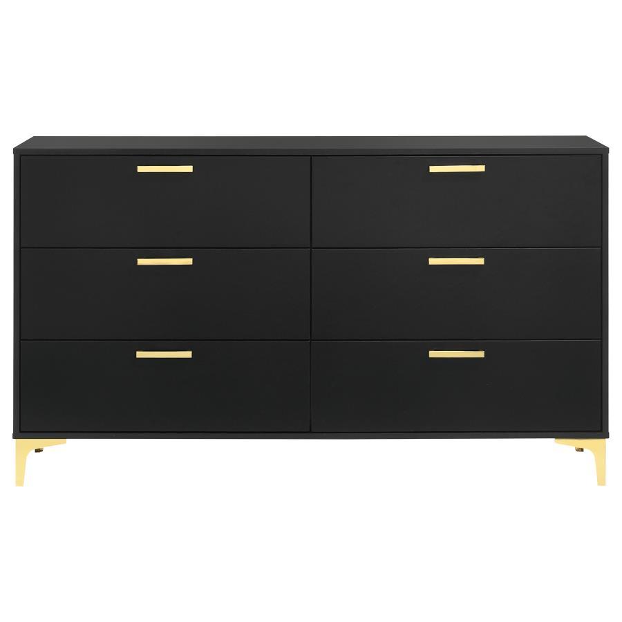 Coaster Fine Furniture Kendall - 6-Drawer Dresser | Meri Furniture