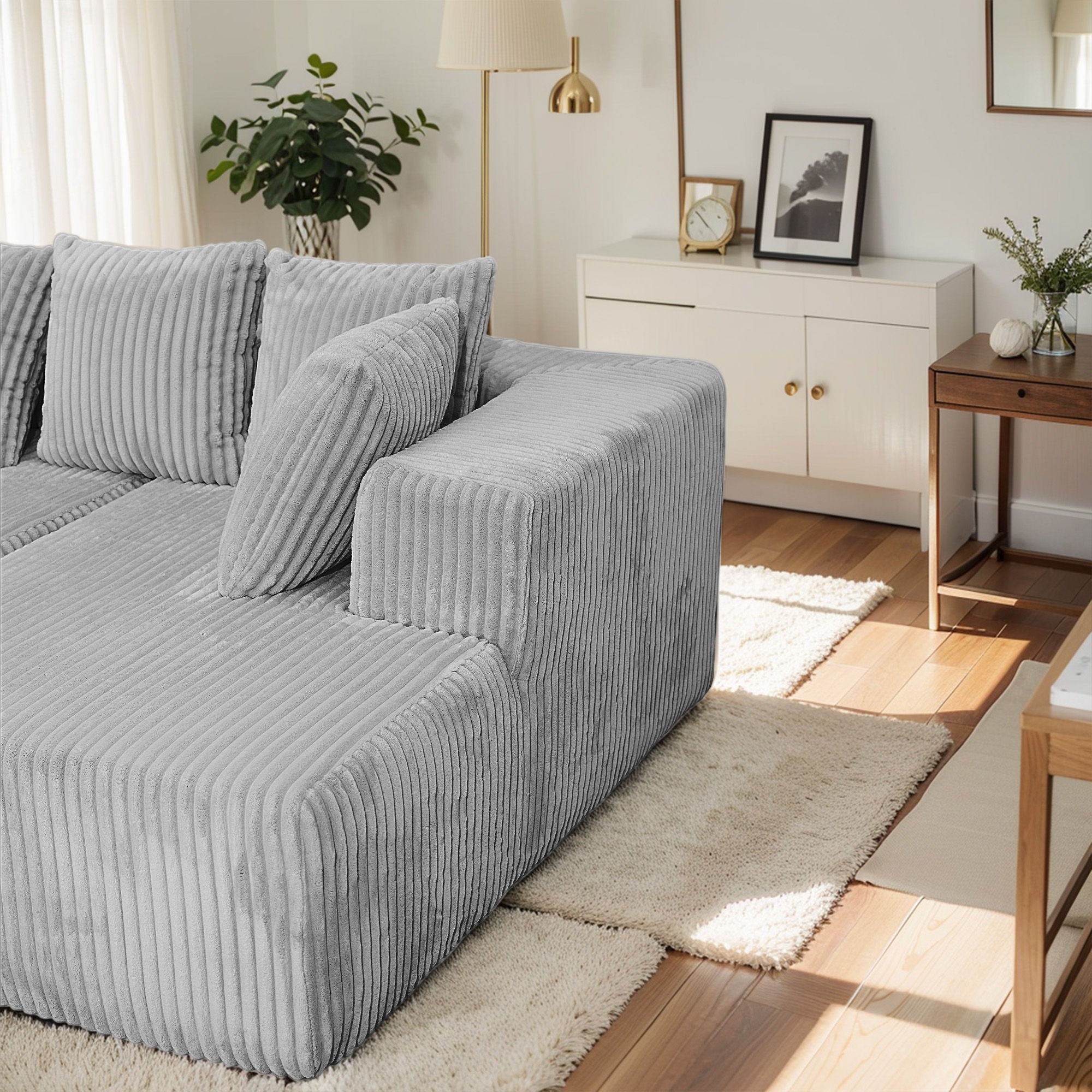 Modular U Shaped Sectional Sofa