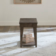 Liberty Furniture Arrowcreek - Chair Side Table - Dark Brown | Meri Furniture