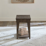 Liberty Furniture Arrowcreek - Chair Side Table - Dark Brown | Meri Furniture