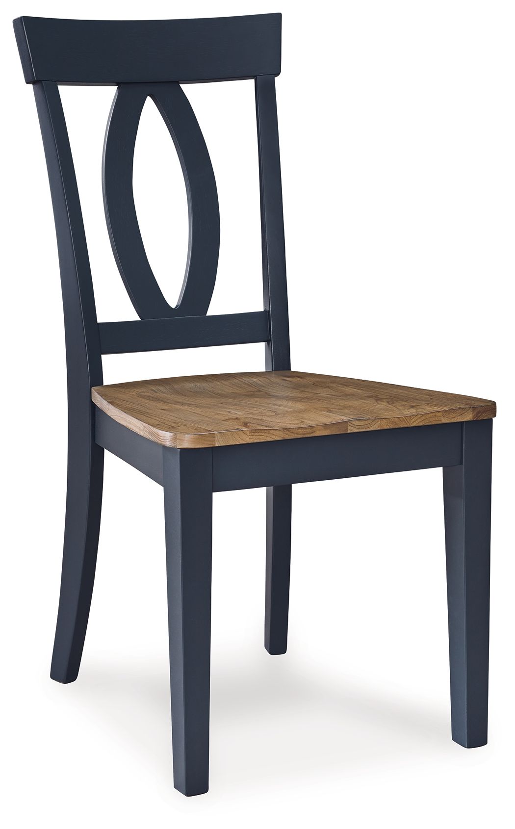Signature Design by Ashley® Landocken - Brown / Blue - Dining Room Side Chair (Set of 2) | Meri Furniture