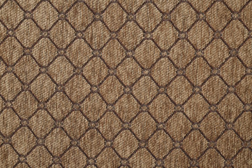 ACME Chateau De Ville - Sofa - Fabric & Espresso Finish | Meri Furniture