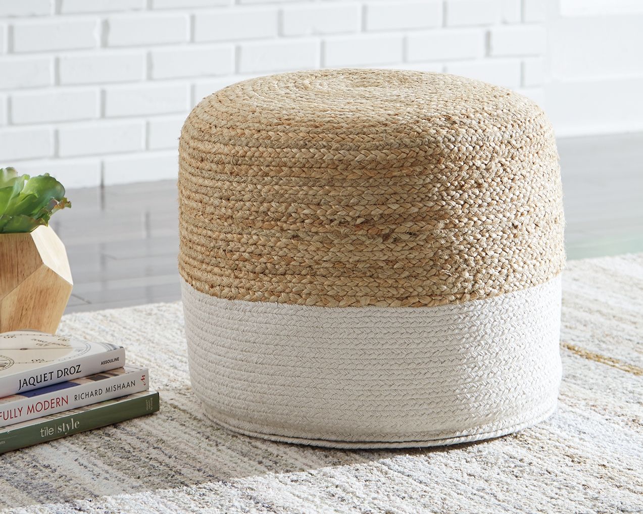 Sweed Valley - Round - Pouf