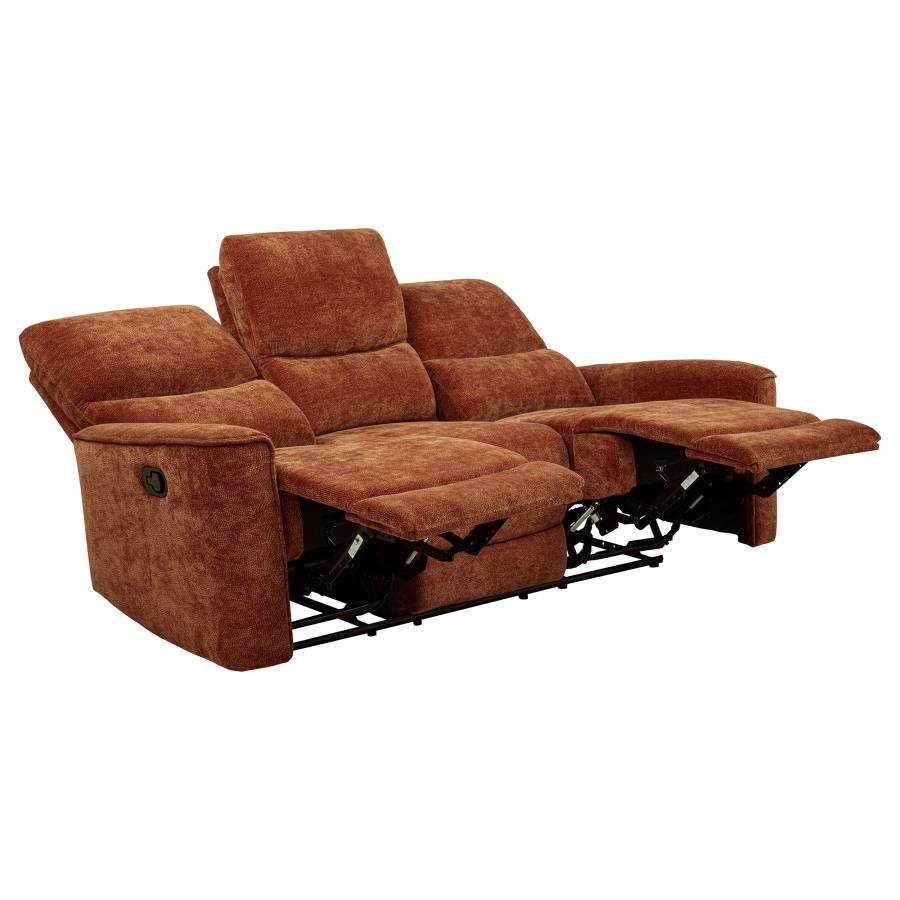 Navarro - Chenille Upholstered Reclining Sofa
