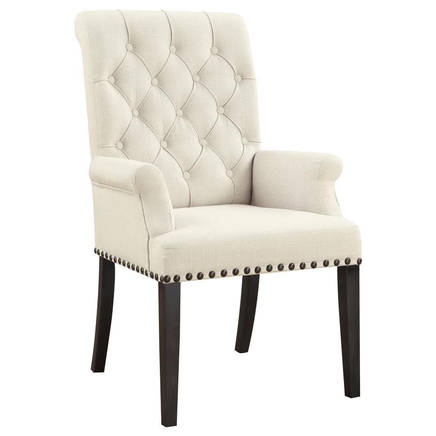 Coaster Fine Furniture Alana - Upholstered Dining Arm Chair | Meri Furniture