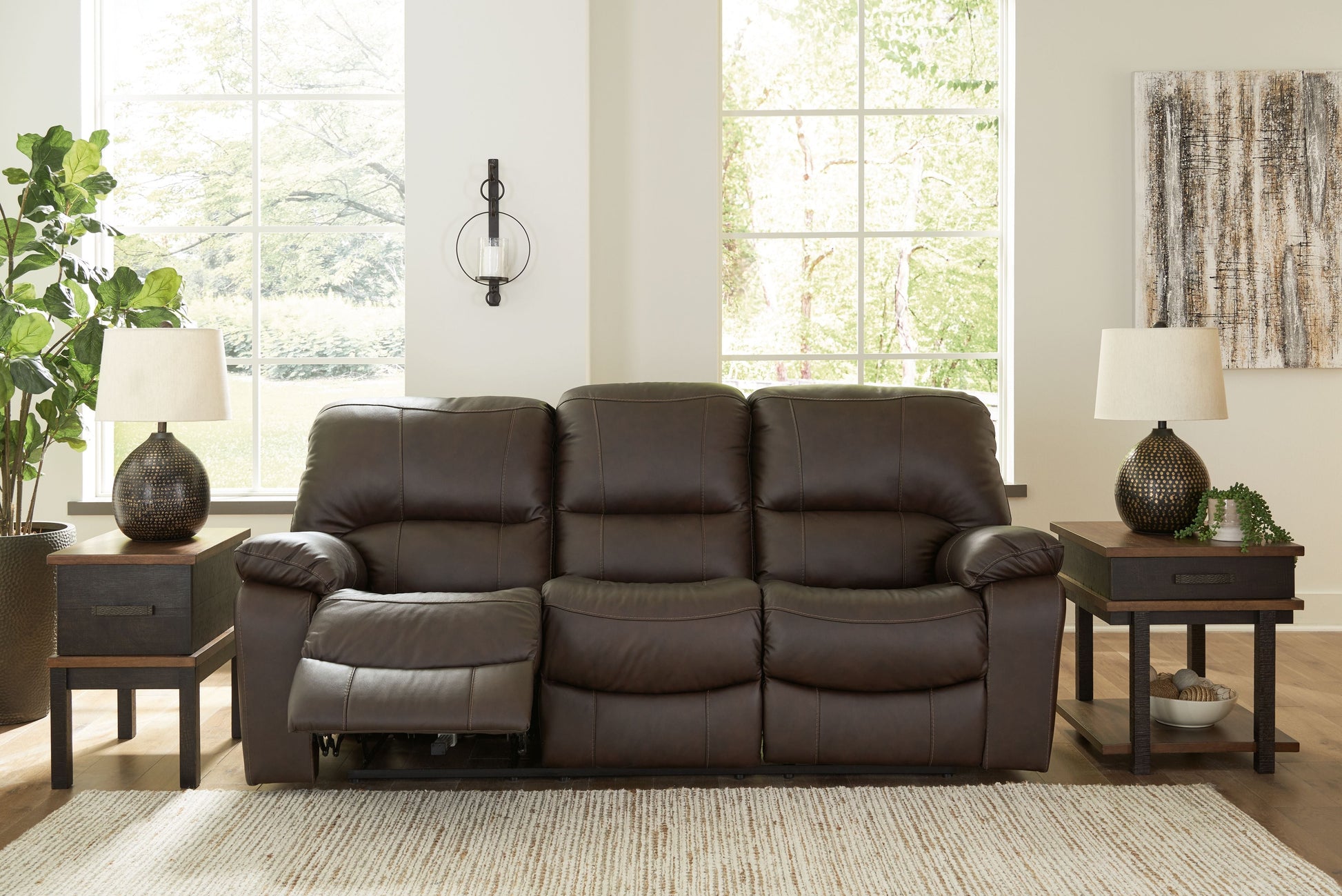 Signature Design by Ashley® Leesworth - Reclining Living Room Set | Meri Furniture