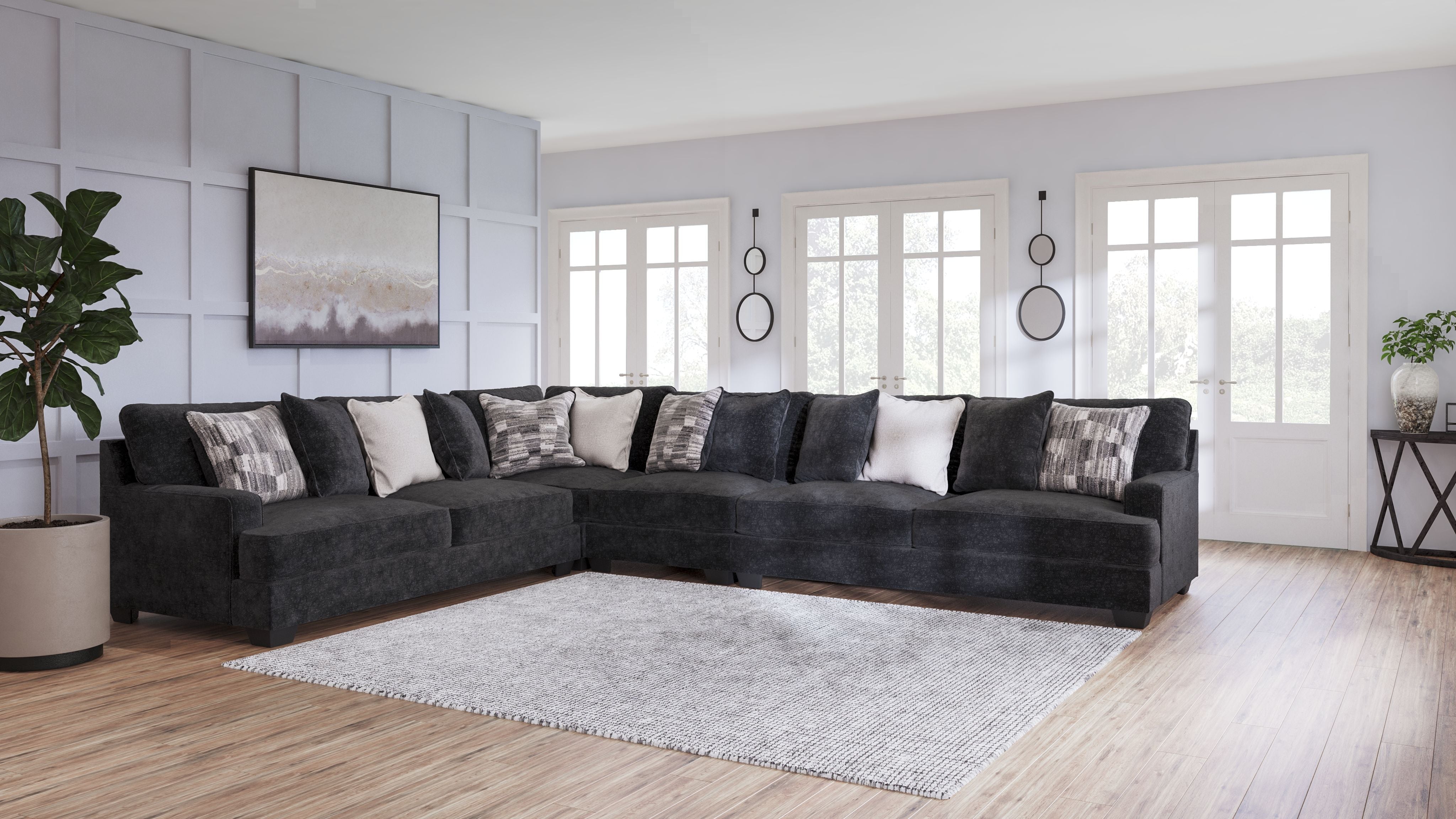 Signature Design by Ashley® Lavernett - Sectional | Meri Furniture