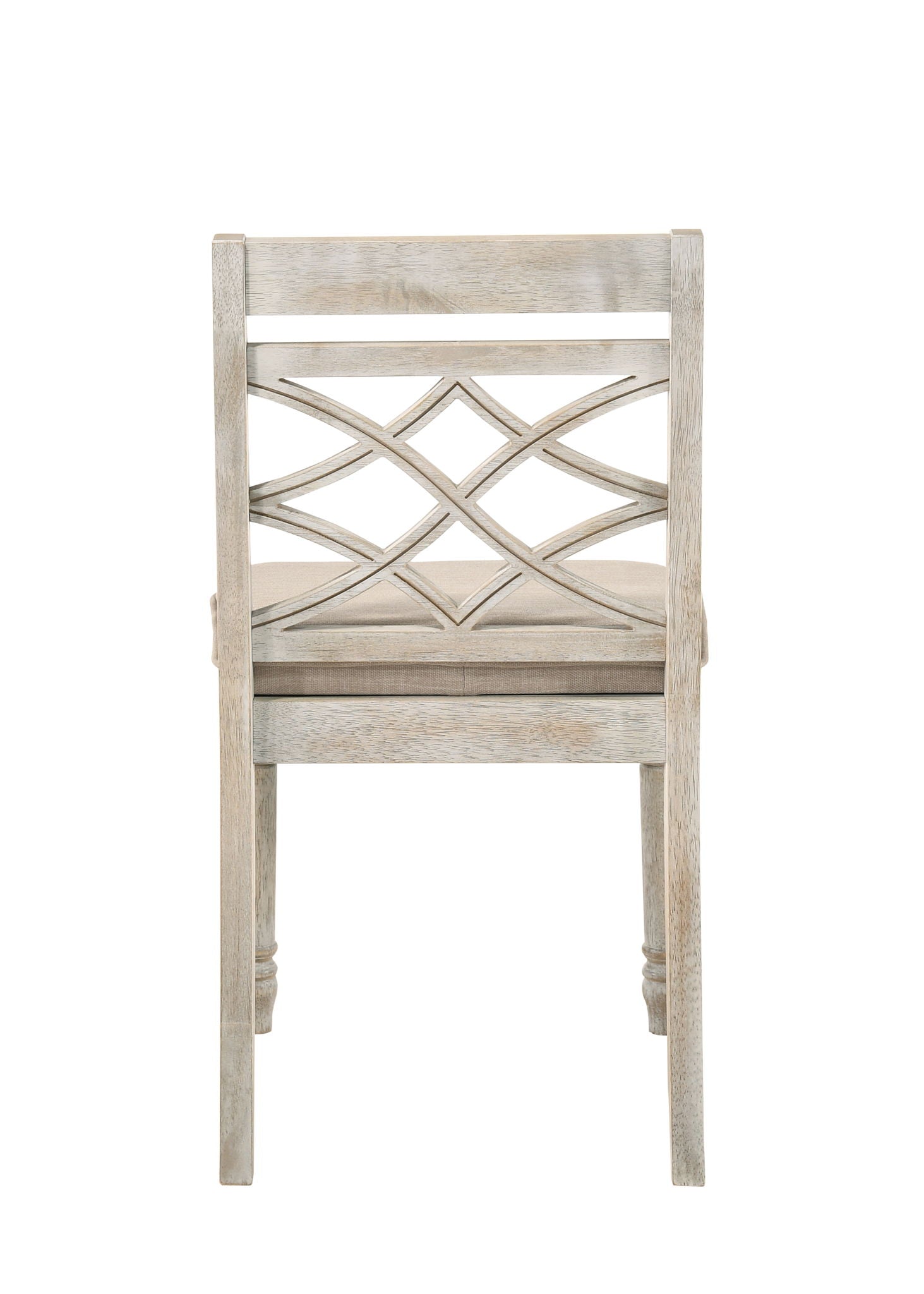 Havanna - Wide Chair With Cushion (Set of 2) - Off White
