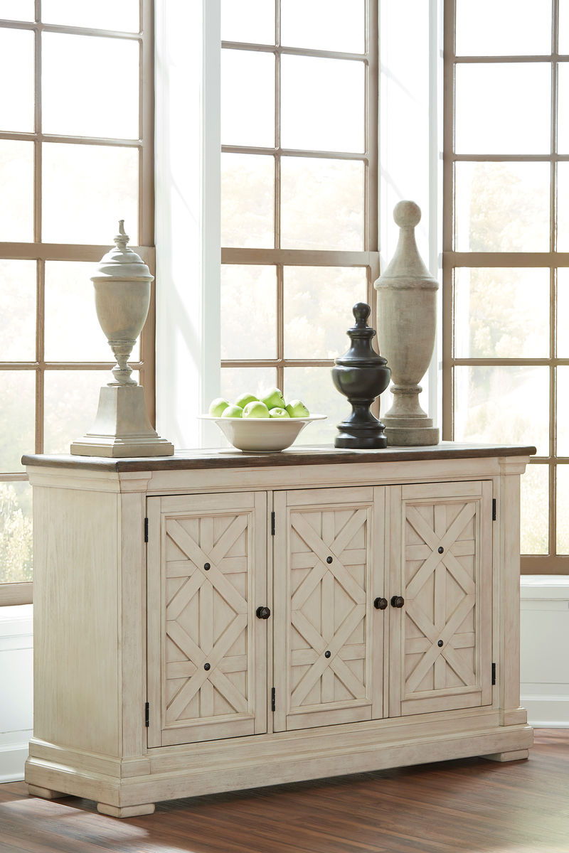 Signature Design by Ashley® Bolanburg - Rectangular Counter Table Set | Meri Furniture