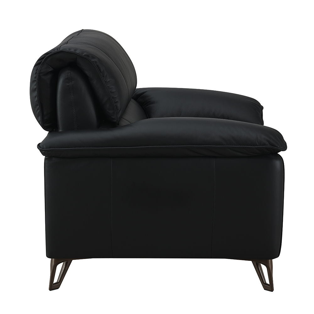 ACME Eilene - Loveseat - Black | Meri Furniture