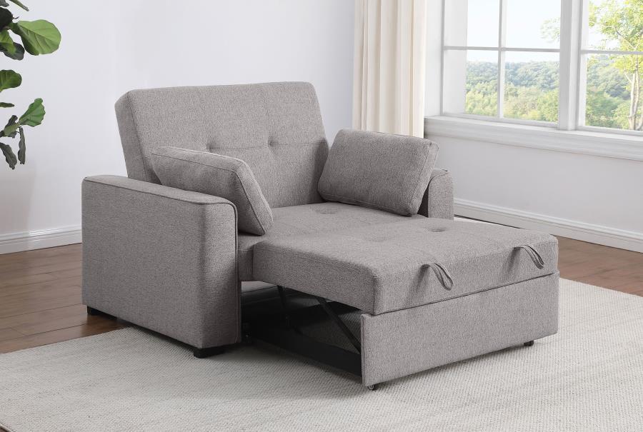 Coaster Fine Furniture Edith - Upholstered Convertible Sleeper Sofa Bed | Meri Furniture