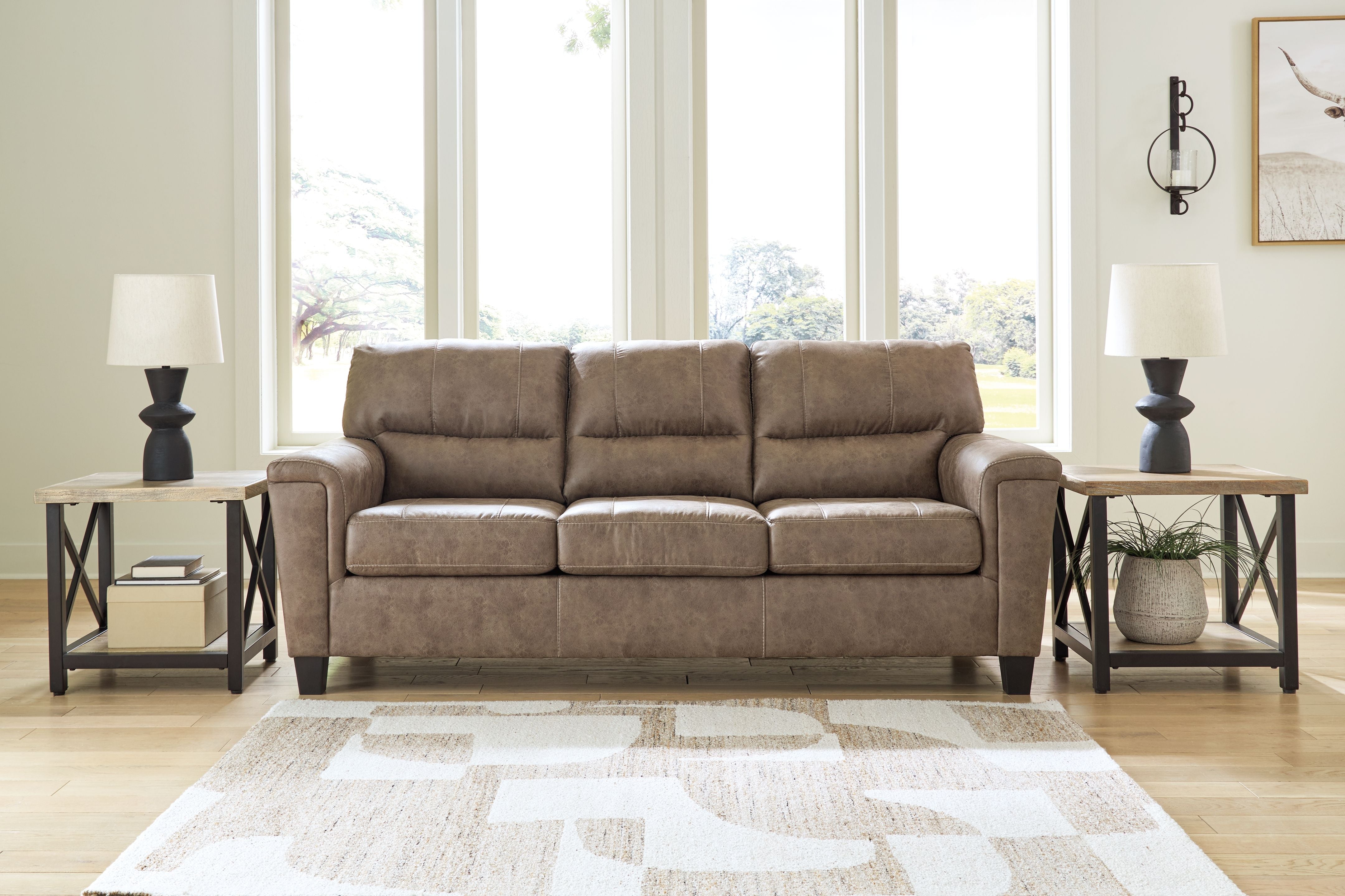 Signature Design by Ashley® Navi - Fossil - Sofa | Meri Furniture