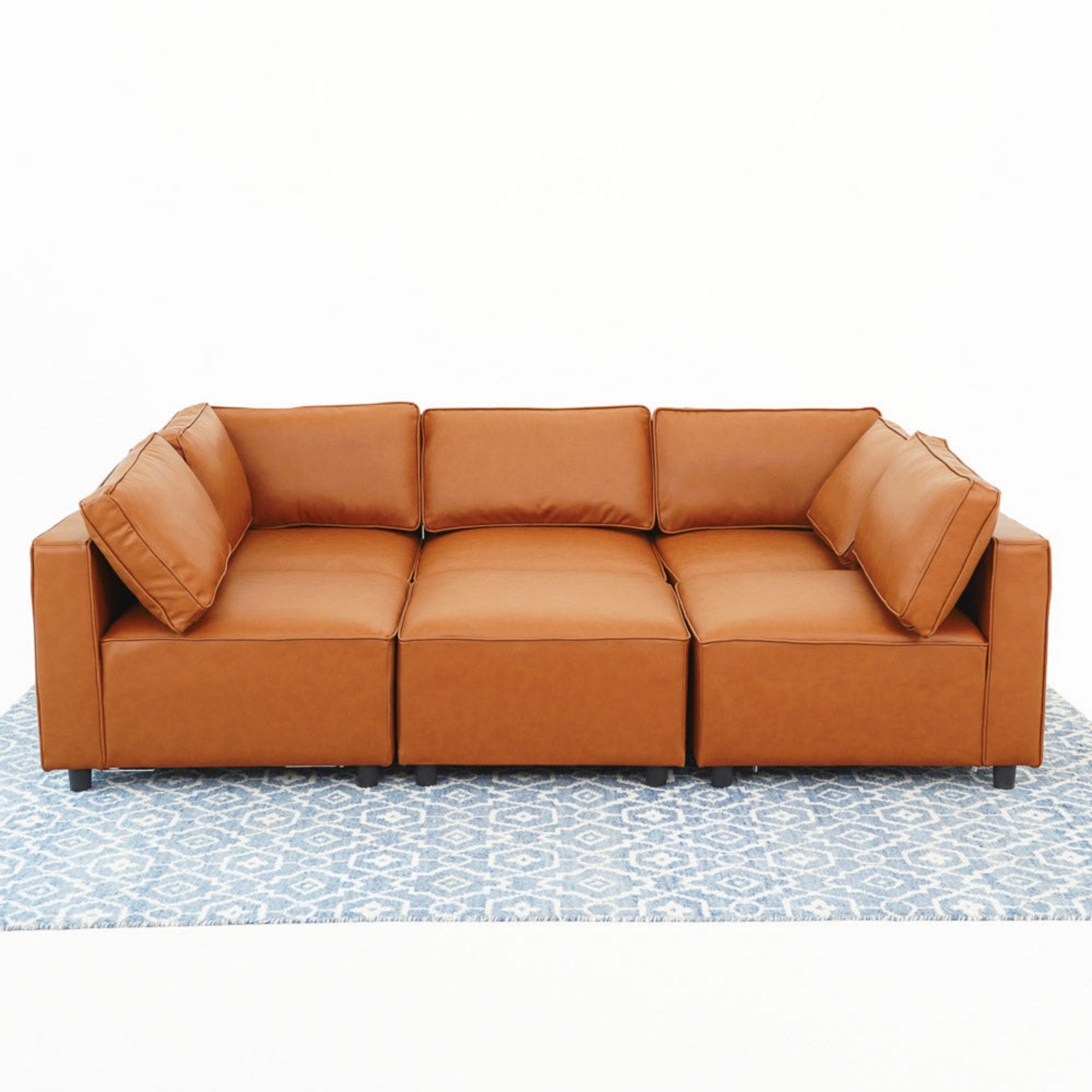 Reno - Modular Sofa - Cognac