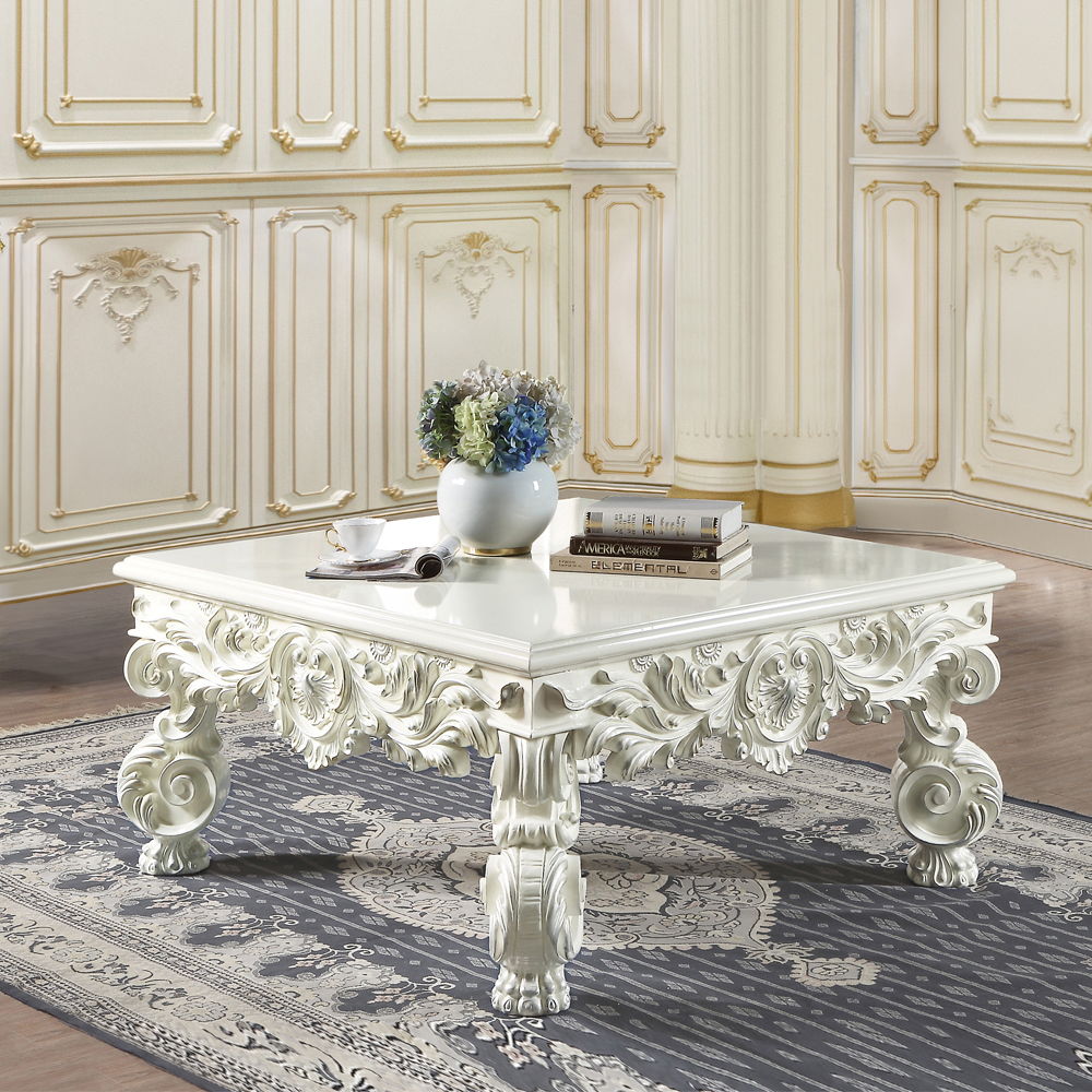 Adara - Coffee Table - Antique White
