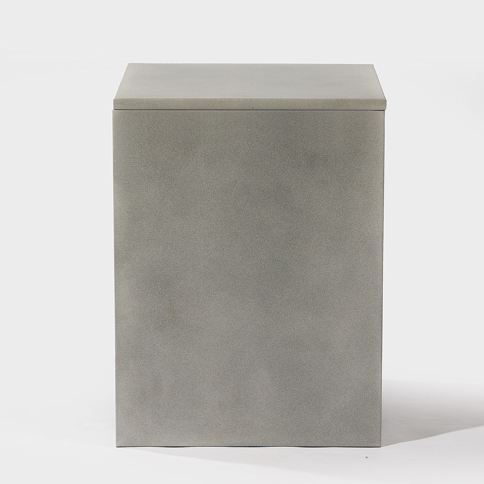 Modern Square Propane Tank Cover Holder With Multi Functional Utility - Gray