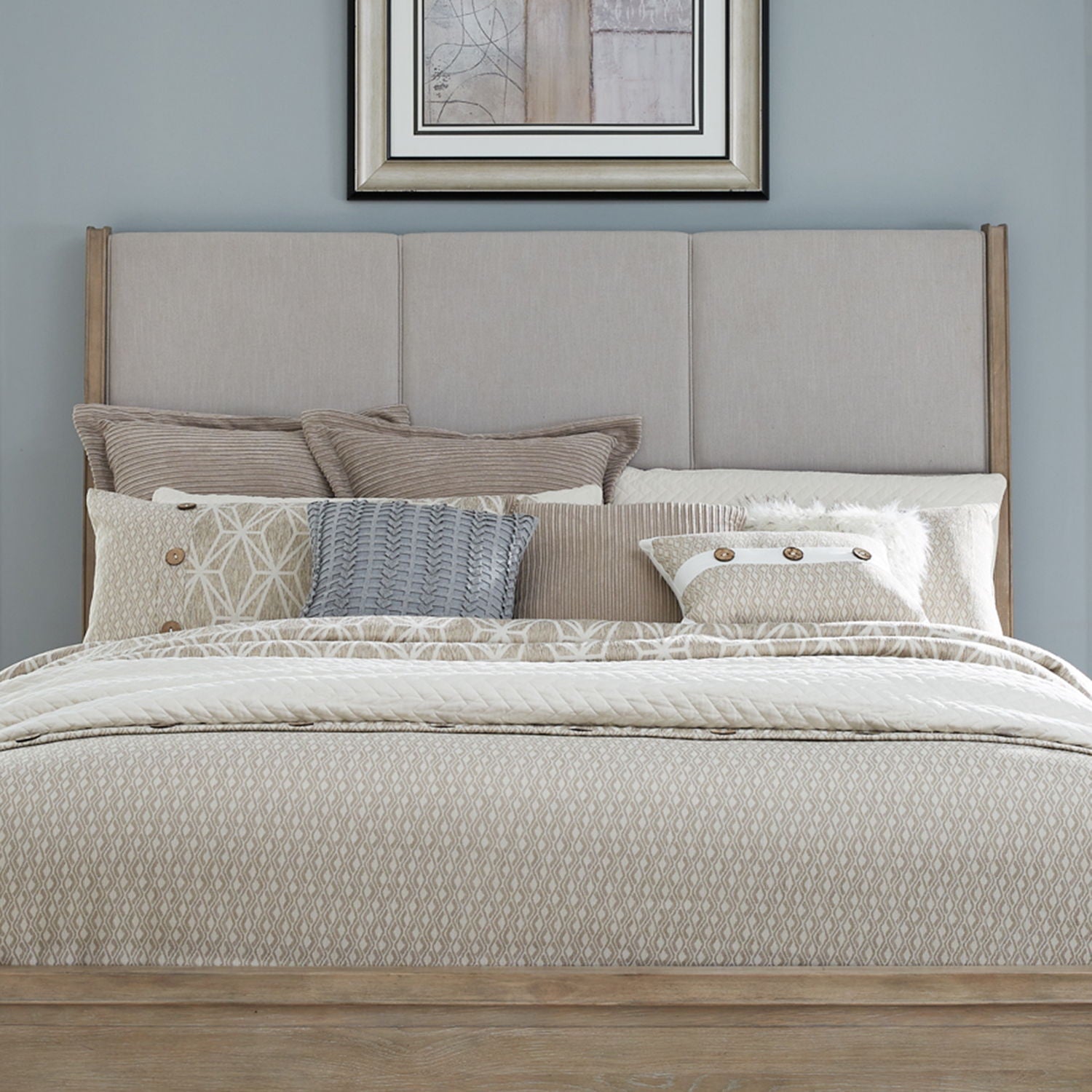 Liberty Furniture Brentwood - Upholstered Panel Headboard | Meri Furniture