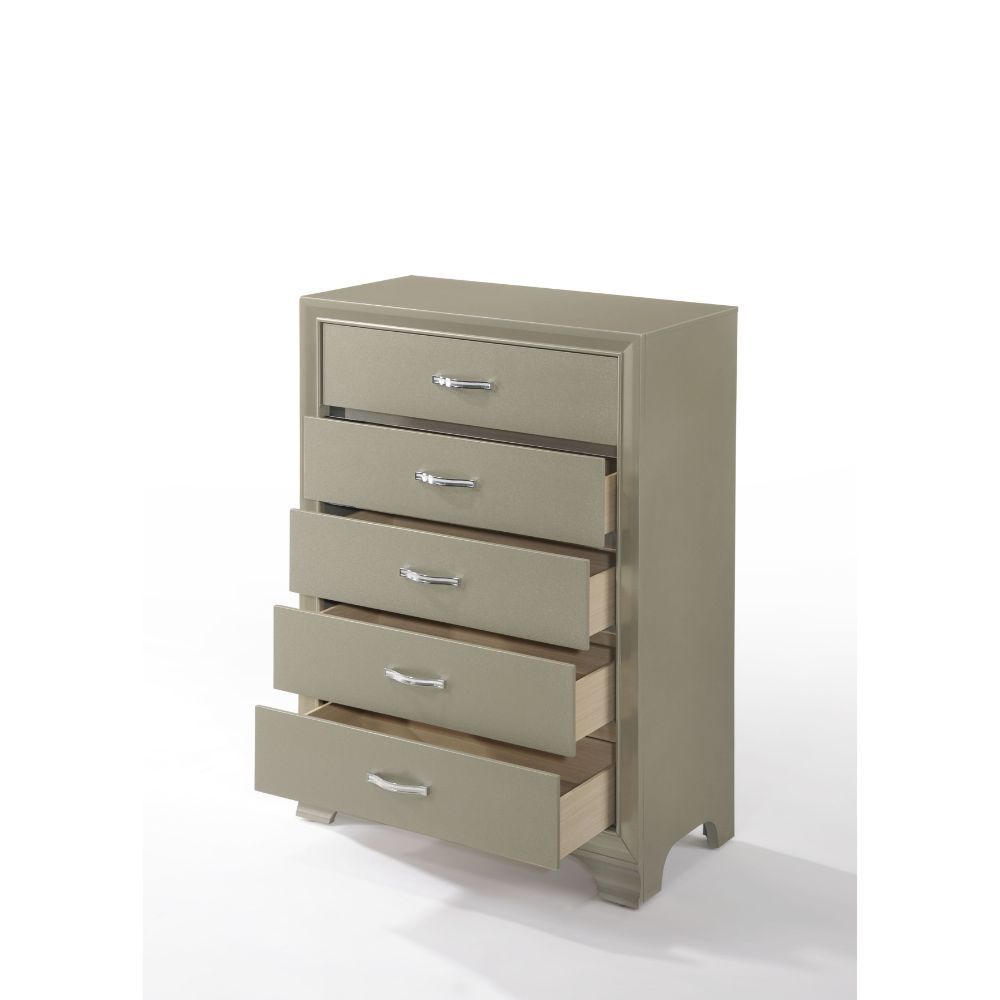 ACME 5 Drw • Drawer: GLIDE Center Metal | Meri Furniture