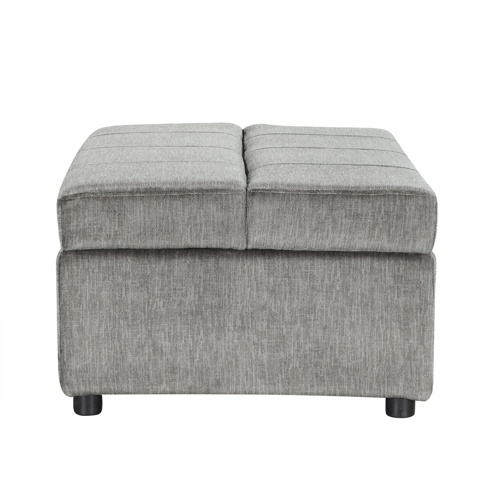 Twin Size Folding Ottoman Sleeper Bed With Mattress Convertible Guest Bed