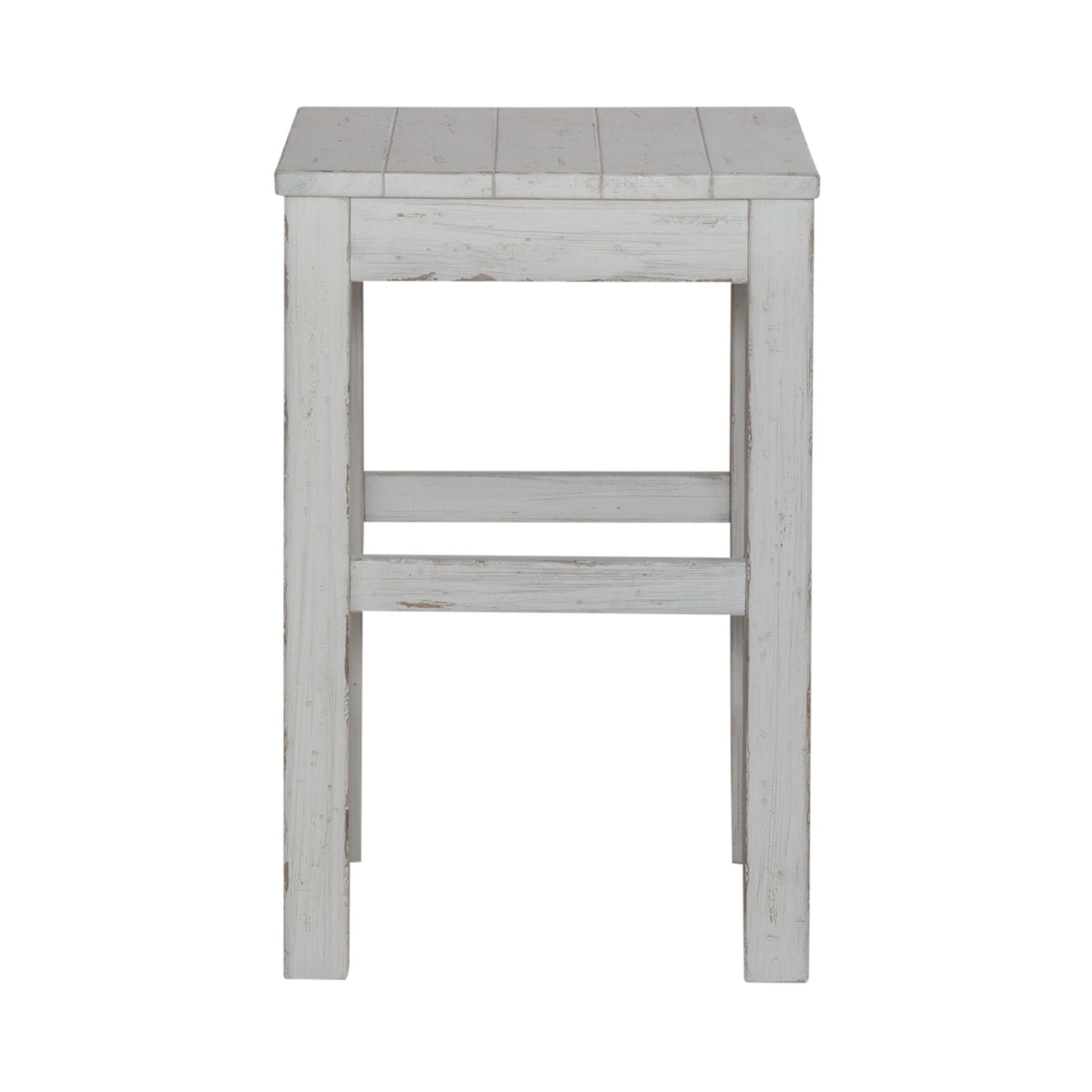 Liberty Furniture River Place - Console Stool - White | Meri Furniture