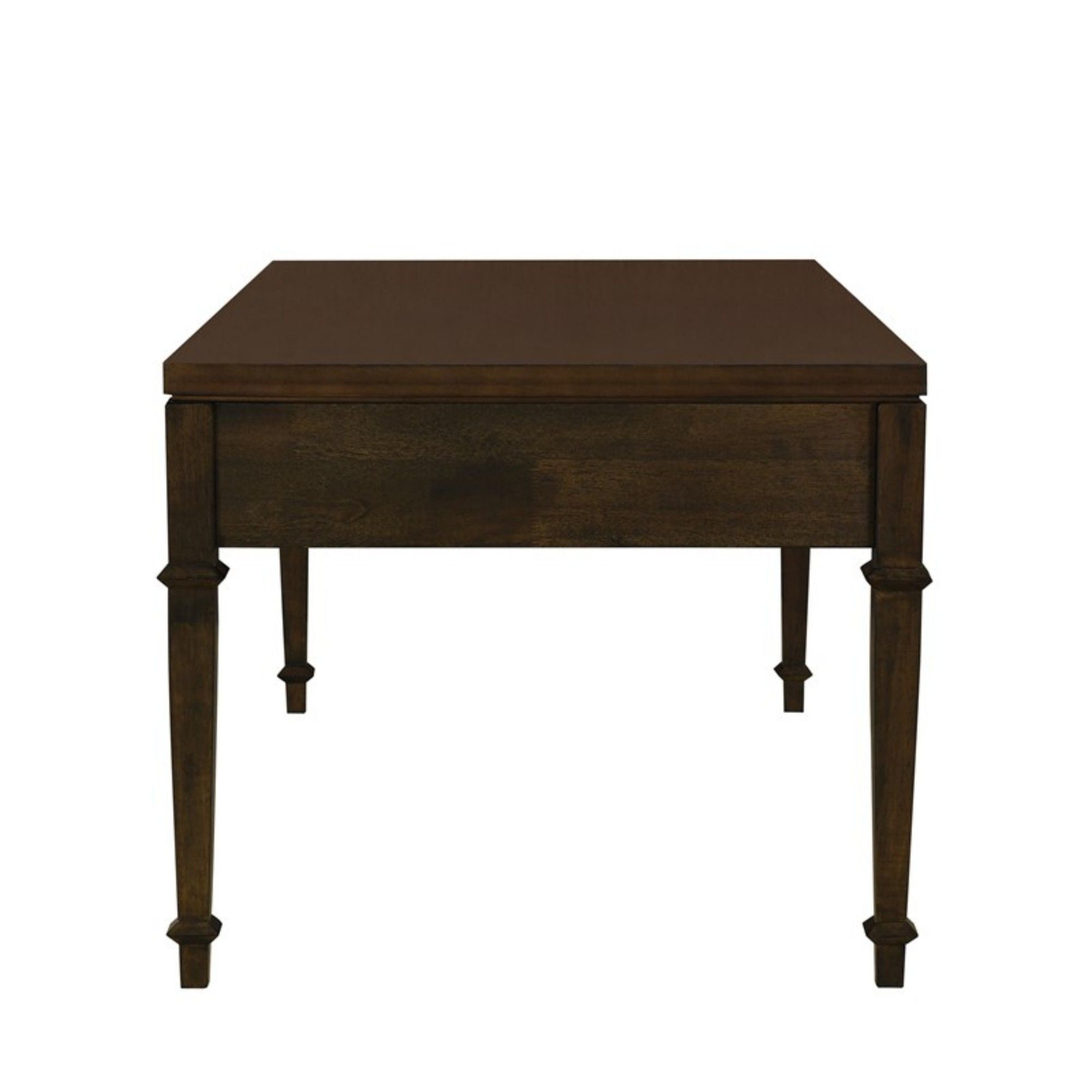 Fluted - 2 Drawer Coffee Table - Brown