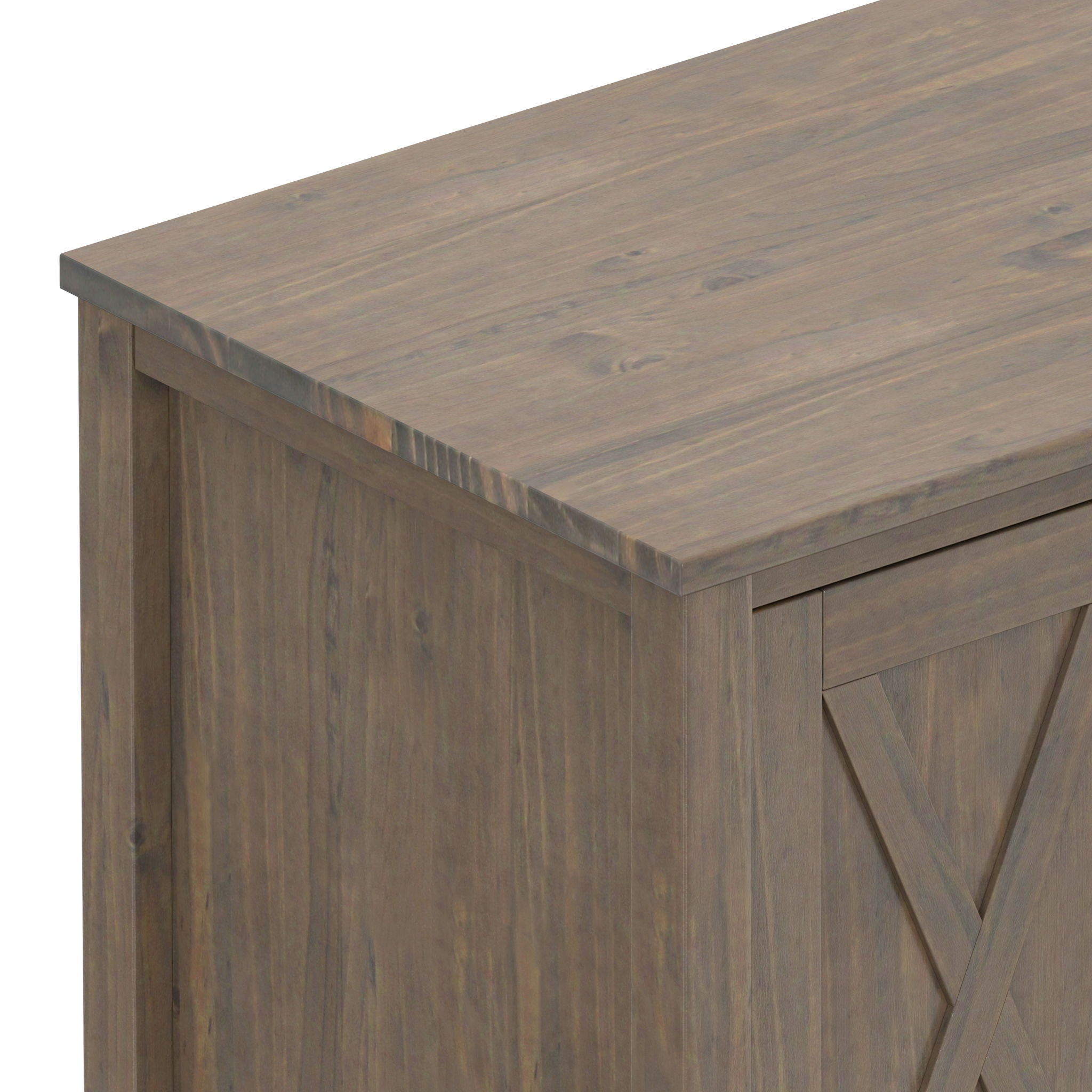 Ela - TV Media Stand - Smoky Brown