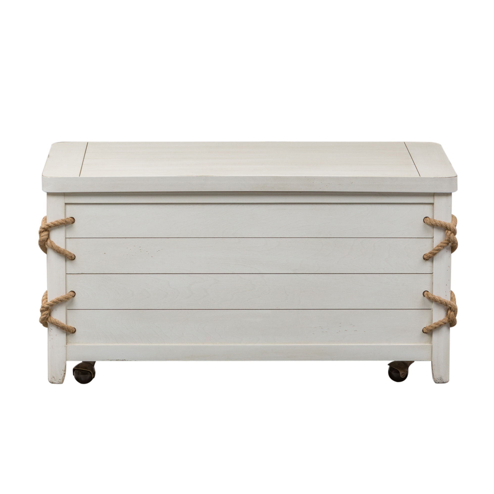 Liberty Furniture Dockside - Storage Trunk - White | Meri Furniture