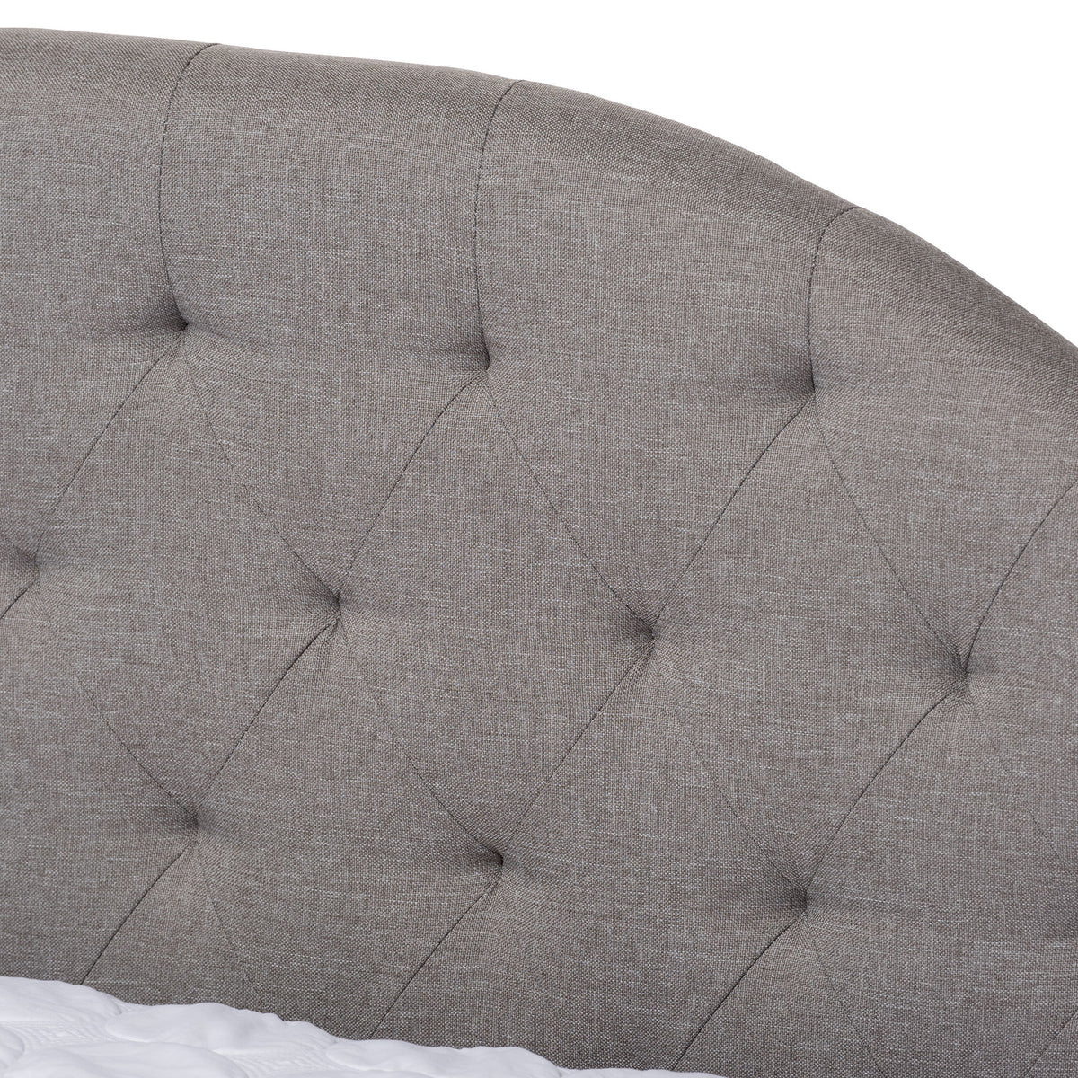 Eliza Modern and Contemporary Grey Fabric Upholstered Queen Size Daybed with Trundle