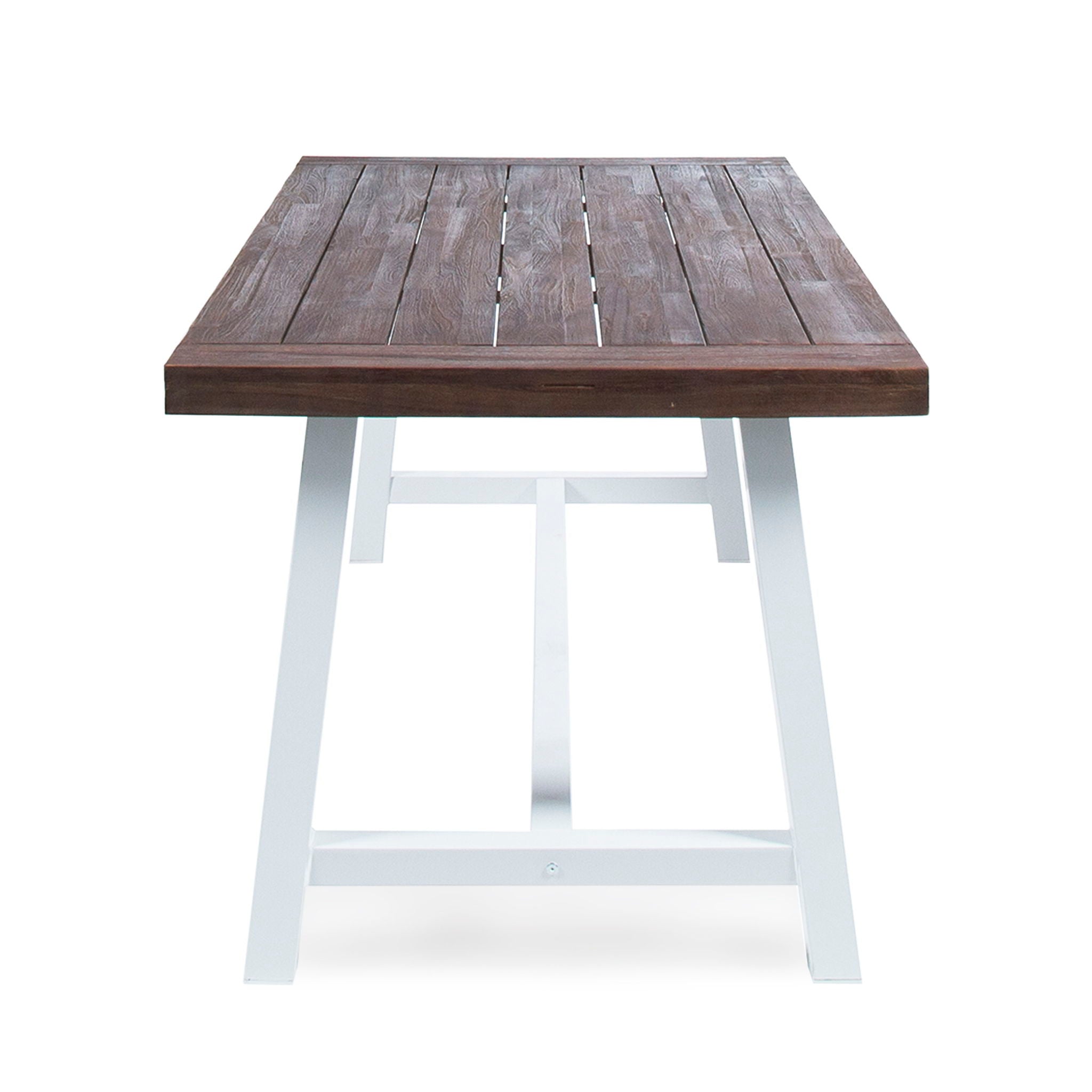 Outdoor Sandblast Finish Acacia Wood Dining Table