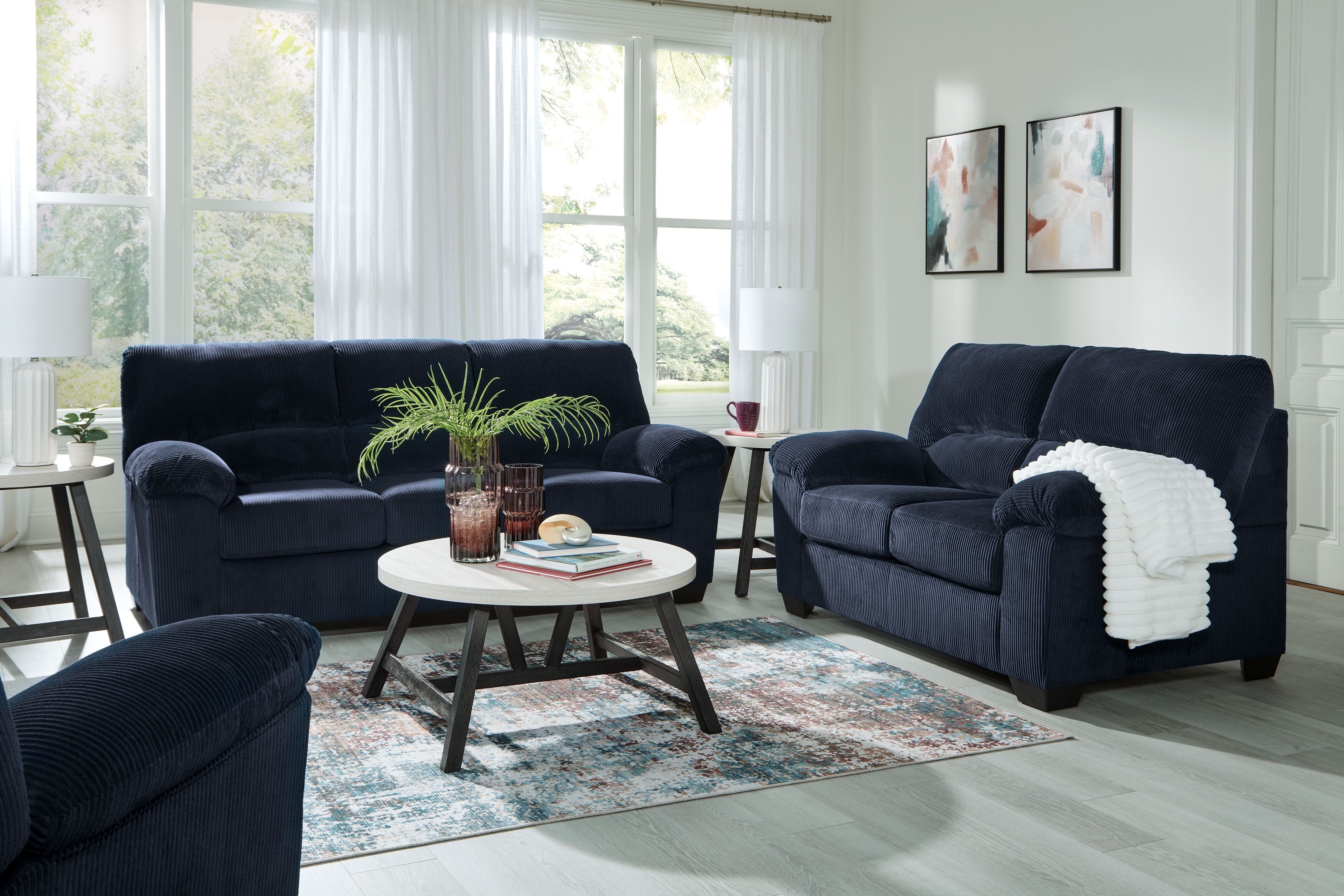 Signature Design by Ashley® Simplejoy - Living Room Set | Meri Furniture