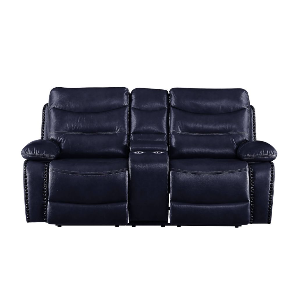 ACME Aashi - Loveseat w/Console (Motion) | Meri Furniture