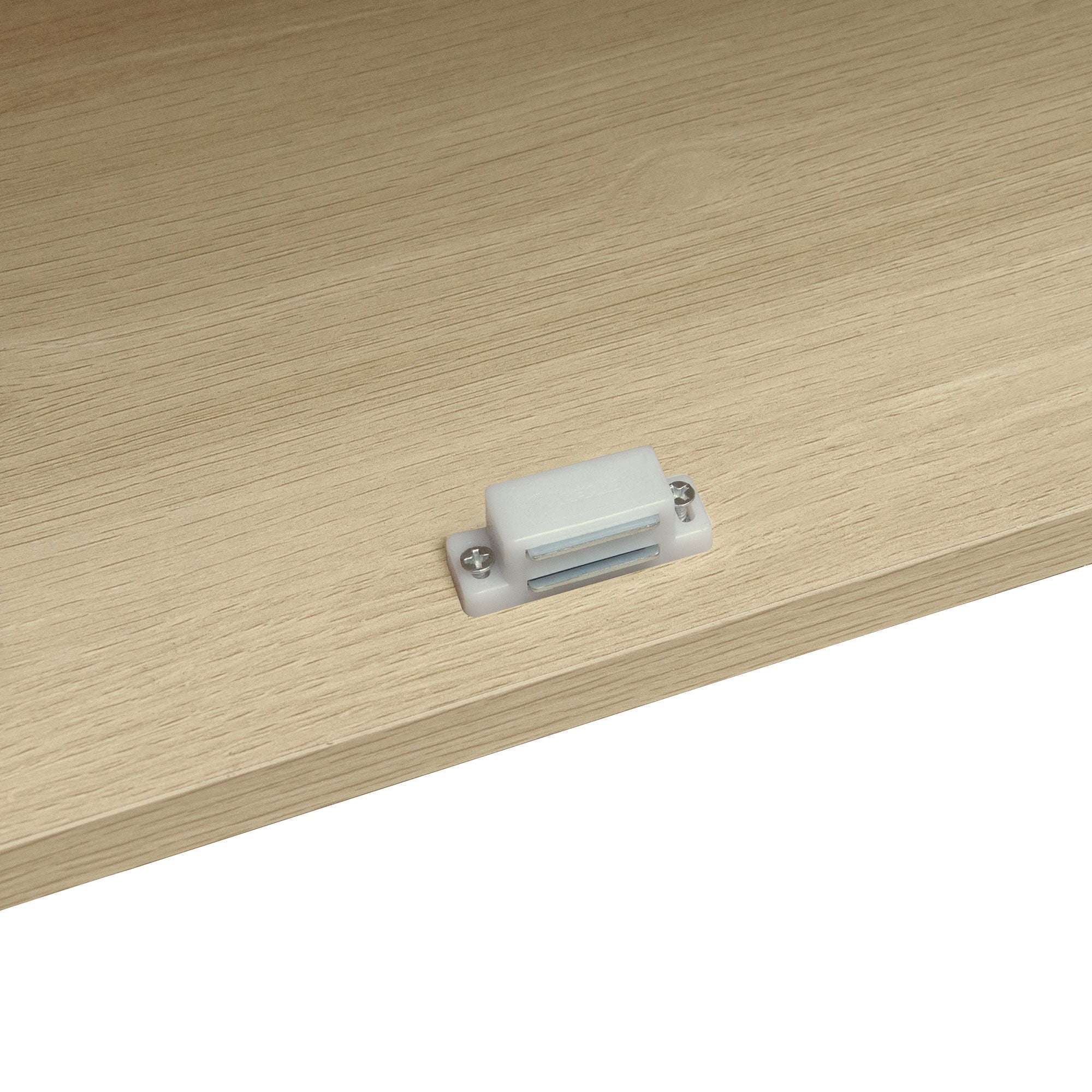 Tall Arched Kitchen Pantry, Arched Storage Display Cabinet With 2 Drawers & Adjustable Shelves, Rattan Door Versatile Storage Cabinet For Kitchen, Dining Room - Natural