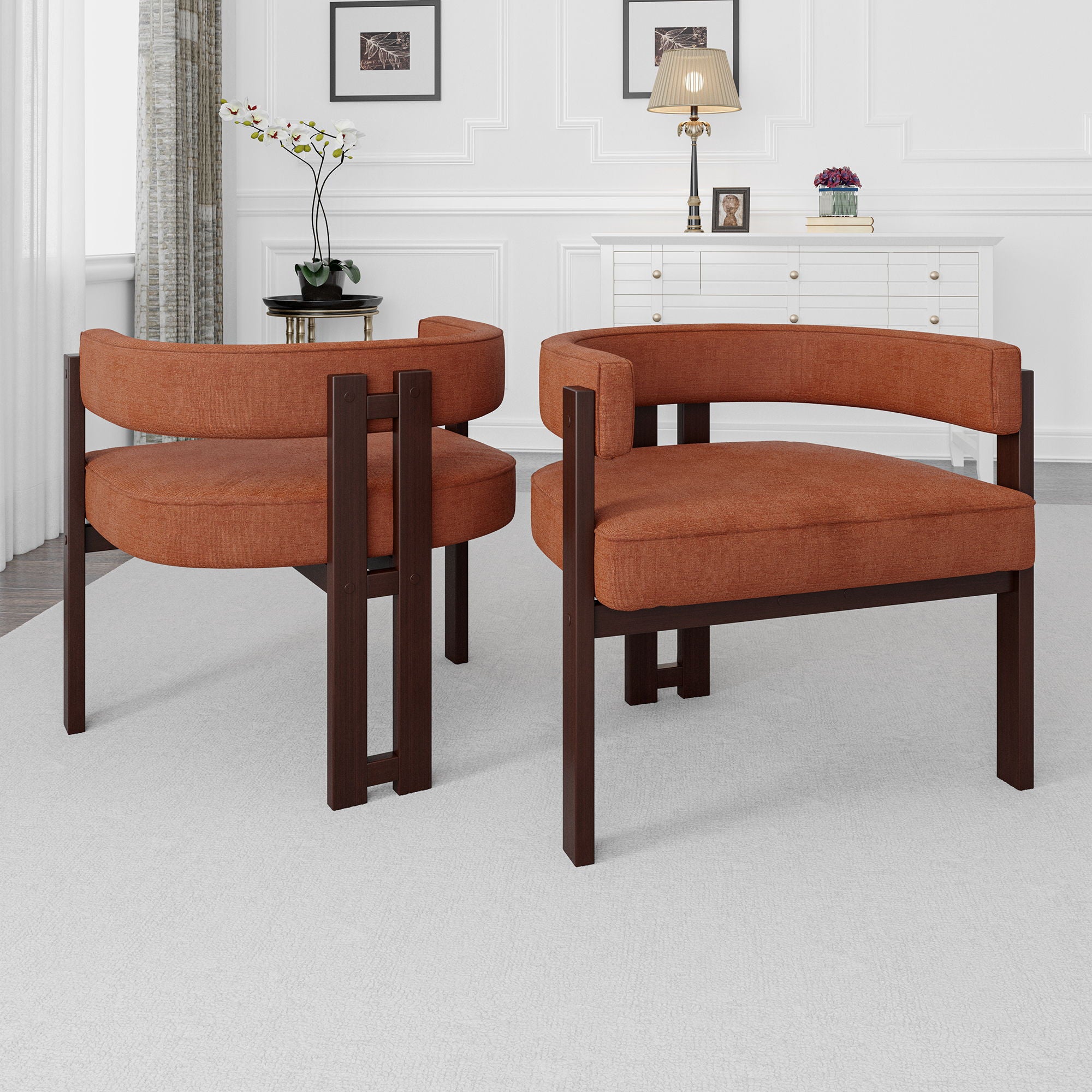 Modern Accent Teddy Upholstered Armchair