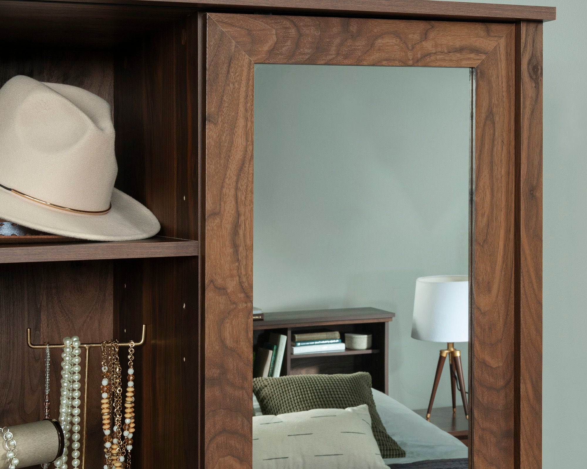 Wardrobe Cabinet in Grand Walnut
