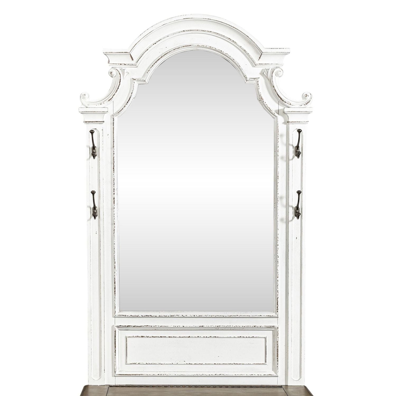 Magnolia Manor - Hall Tree Top - Antique White