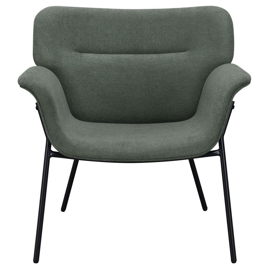 Coaster Fine Furniture Davina - Upholstered Flared Arm Accent Chair | Meri Furniture