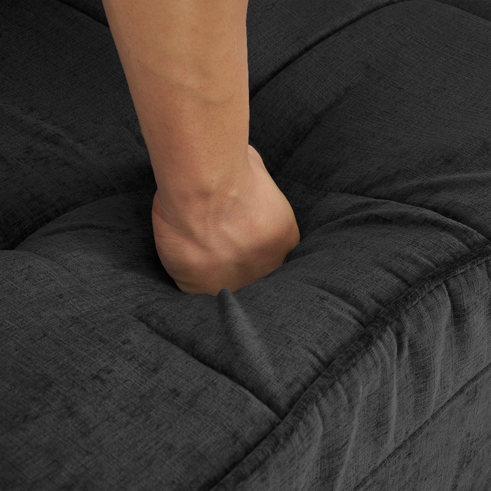 Loveseat Sofa Bed Sleeper With Reversible Backrest, Side Pockets, USB Ports, Phone Holder