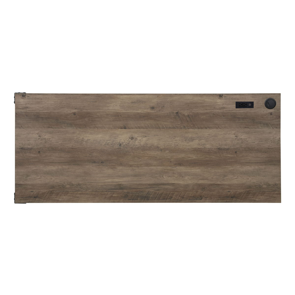 ACME Zakwani - Writing Desk - Rustic Oak & Black Finish - 31" | Meri Furniture