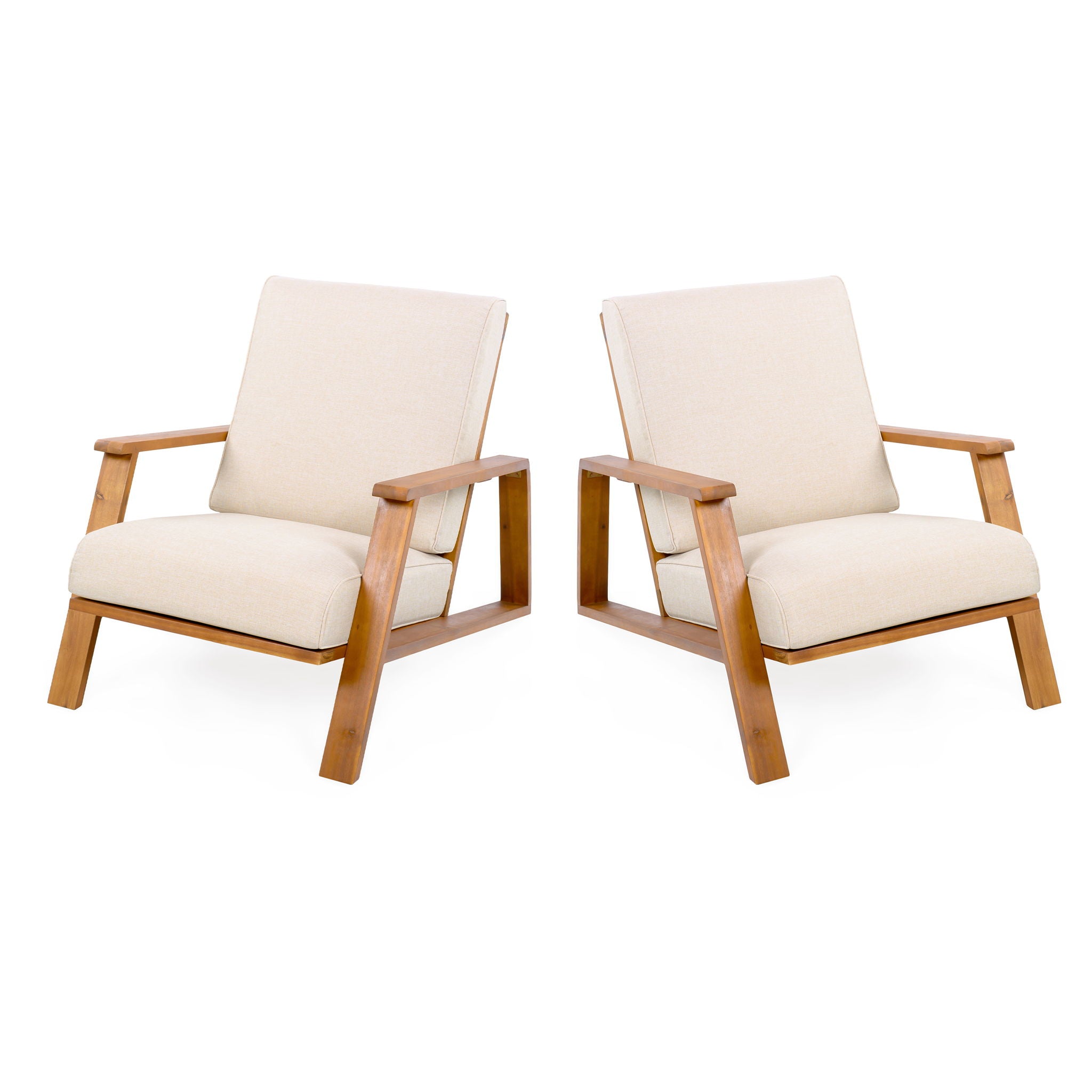 Outdoor Patio Lounge Chair (Set of 2)