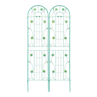 Metal Garden Trellis Rustproof Trellis For Climbing Plant Outdoor Flower Support