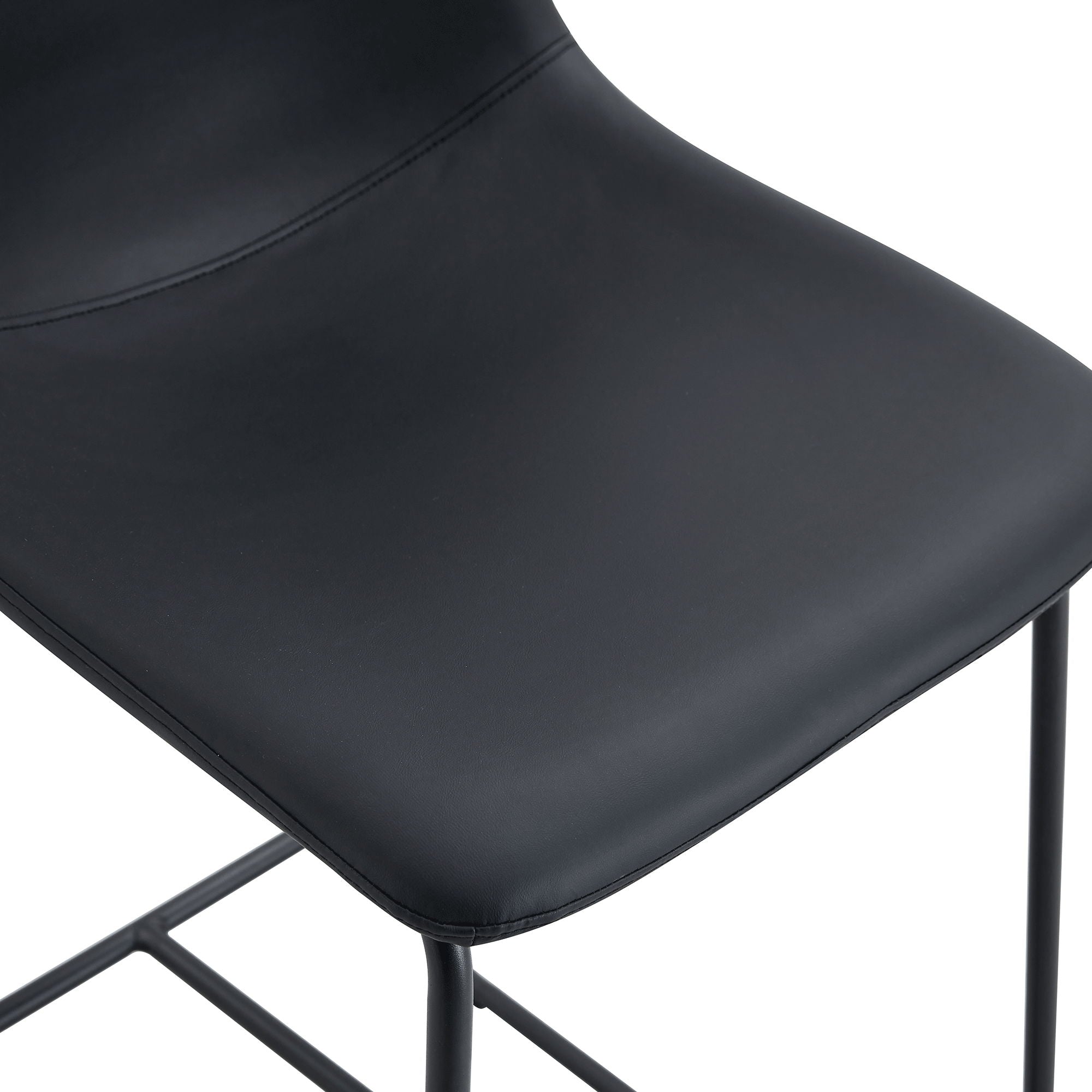 Retro Bar Chairs, Comfortable Stools (Set of 2)