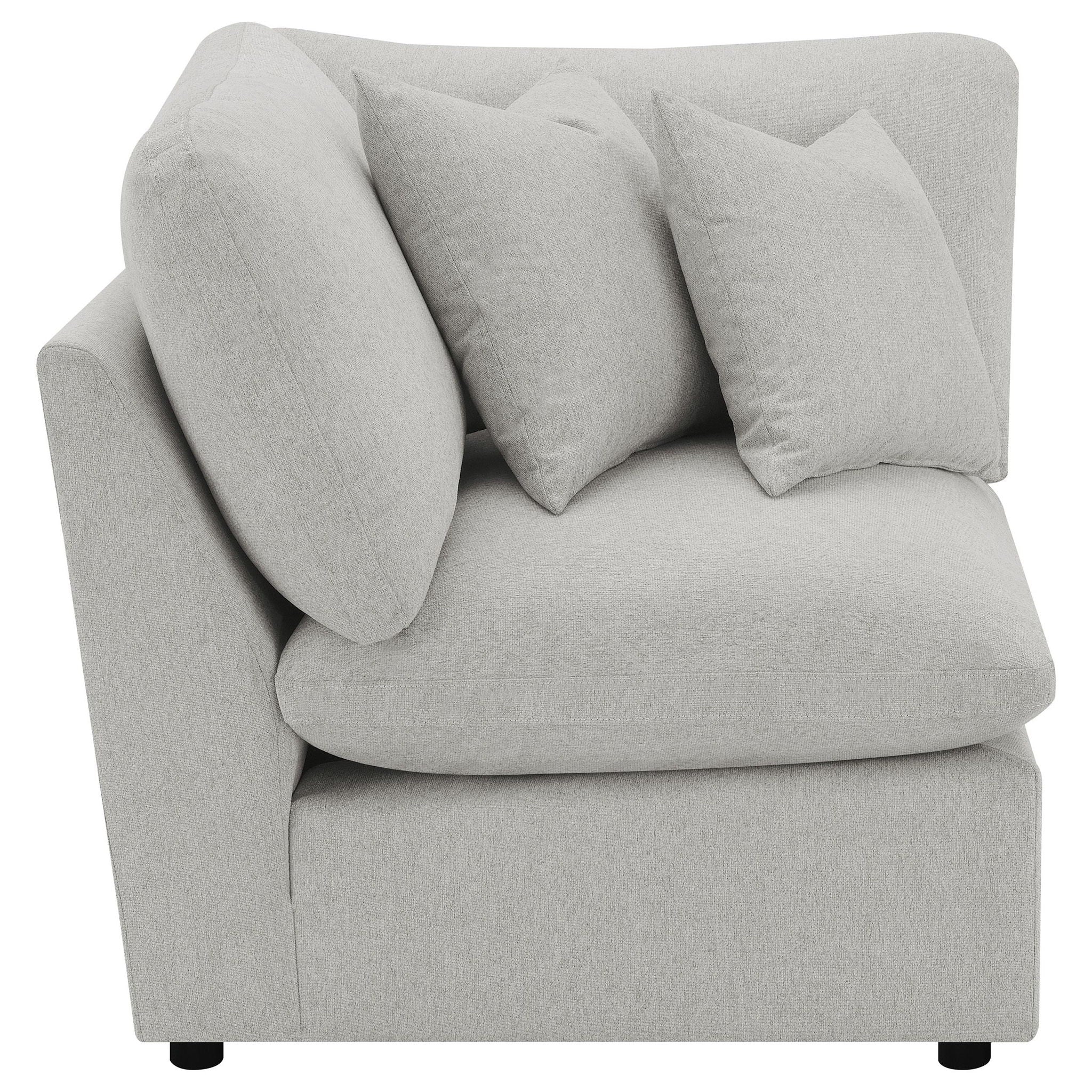 Collins Modular Corner Chair Grey