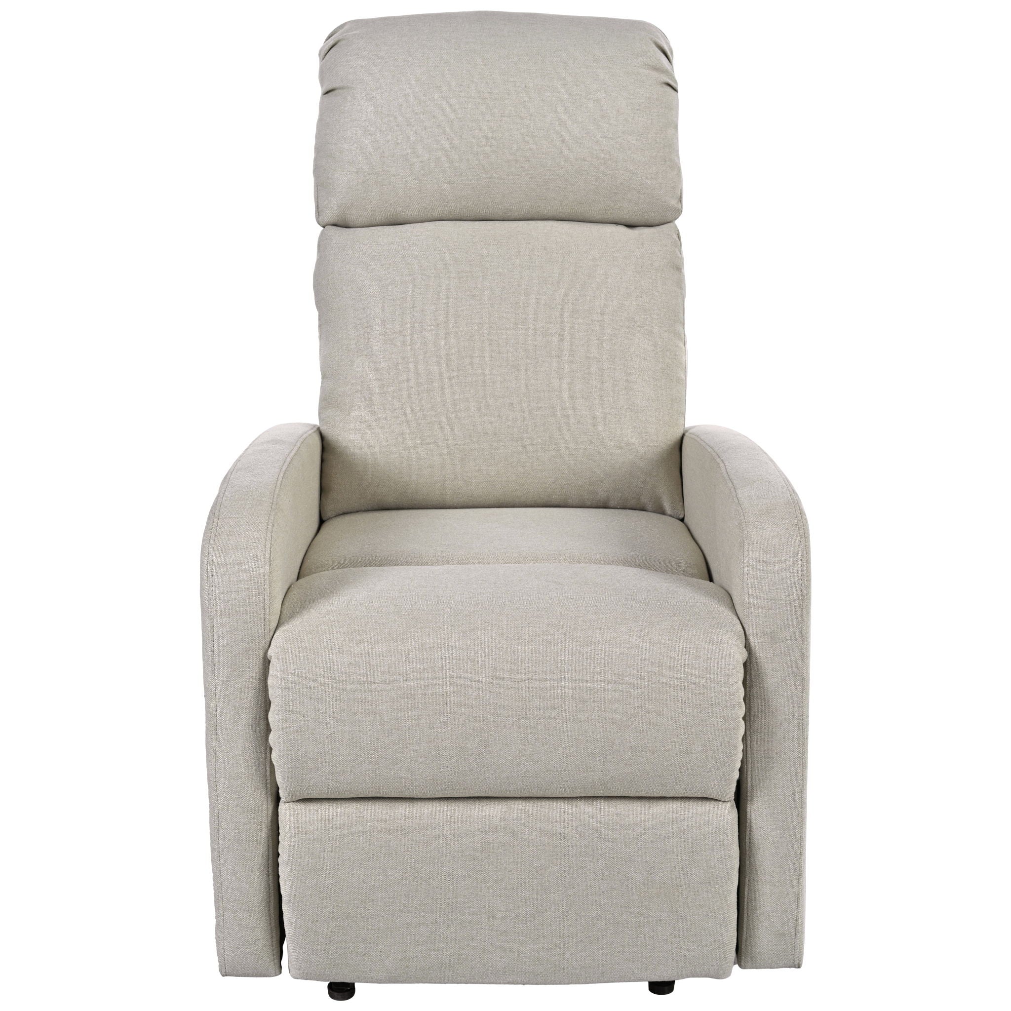 Modern Recliner Manual, Home Theater Chair With Adjustable Backrest